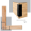 Hochbeet-Eckwinkel mit Holzschrauben 7
