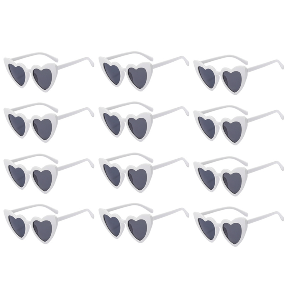 Lunettes de soleil en forme de cœur pour enterrement de vie de jeune fille