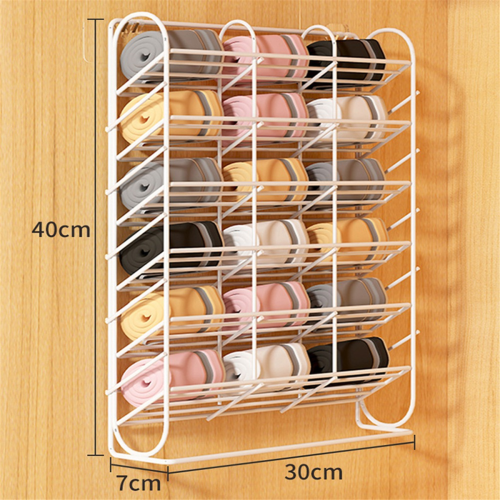Storage Hanging Rack, Wall Mounted Bracket, No-Pun 2