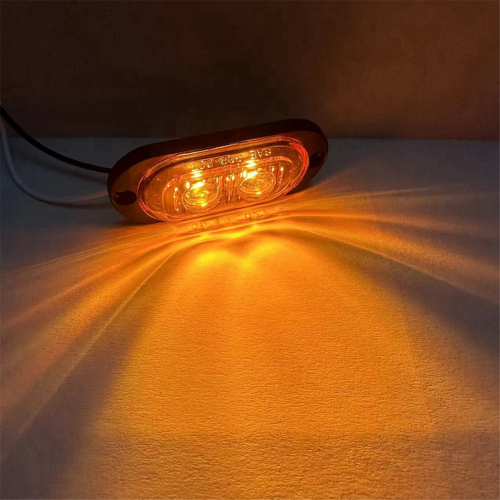 10 stk 12V-24V 2LED sidemarkørlys for bil – blinklys 2