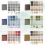 300 folhas de papel para scrapbook vintage, 6,1 x 6,1 cm 4