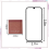 300 folhas de papel para scrapbook vintage, 6,1 x 6,1 cm 5