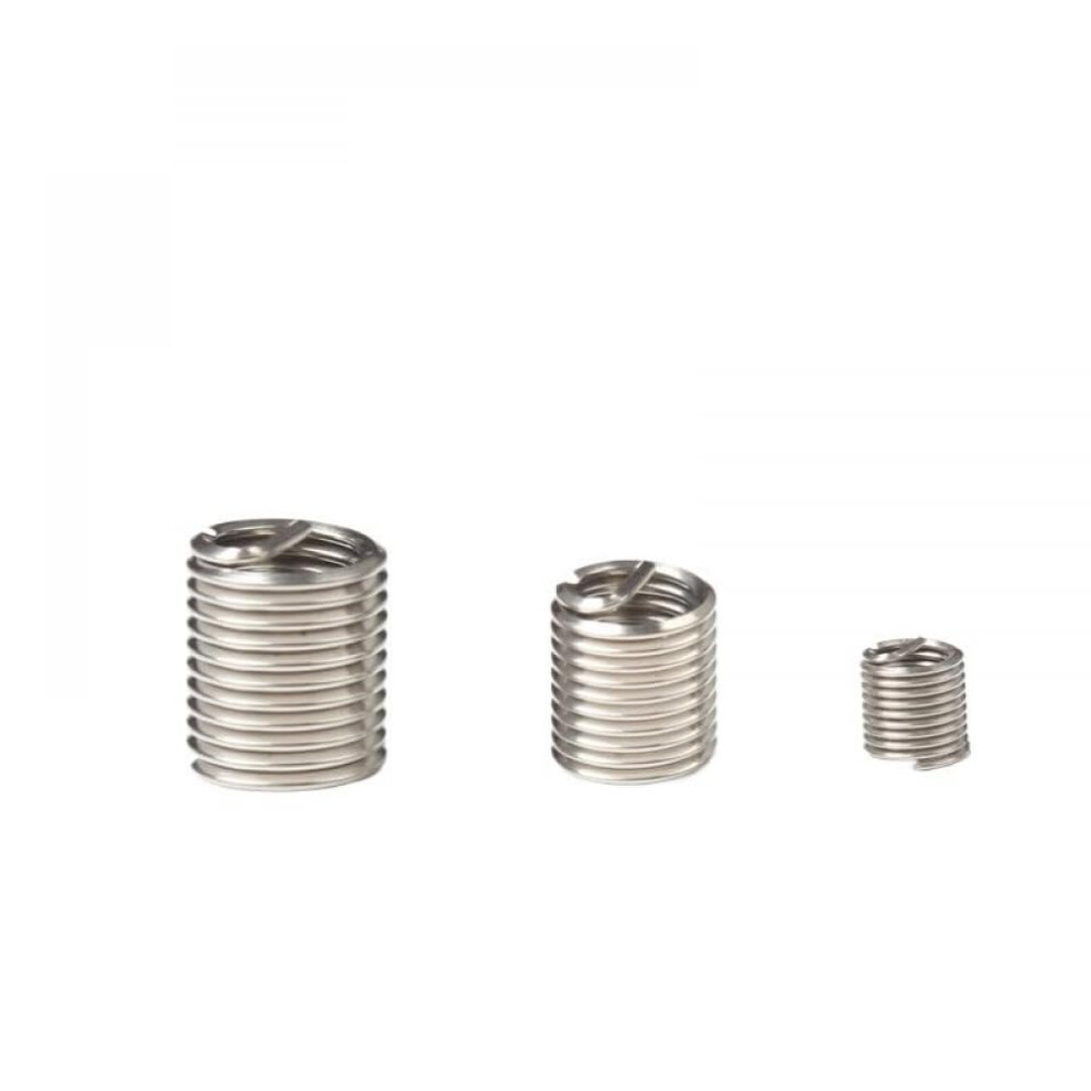 50Pcs Screw Bushing Wire Thread Repair Inserts M12 1.25 2D A2 Stainless Steel Refï¼Aln 6276012721293