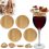 9 Τεμάχια Topper για Ποτήρια Κρασιού Charcuterie W 4