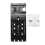 Adattatore SSD M.2: da NGFF M.2 SATA a NVMe SFF-8654 2