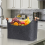 Foldable Wood Basket Large Capacity 57 L Fireside 10