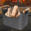 Foldable Wood Basket Large Capacity 57 L Fireside 11