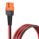 12AWG XT60i Buchse auf O-Ring-Stecker mit verzinntem 7
