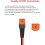 12AWG XT60i Buchse auf O-Ring-Stecker mit verzinntem 3
