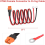 12AWG XT60i Buchse auf O-Ring-Stecker mit verzinntem 5
