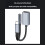 Adaptor audio auxiliar 3 în 1 USB-C la 3,5 mm/Type-C/iOS 9