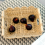 Mesa de centro decorativa con bandeja rectangular de borde ondulado 5