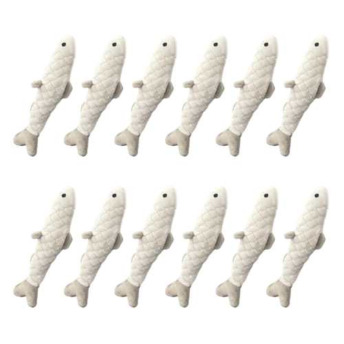 Sardinhas Boneca Pelúcia Peixe Brinquedo Sofá Peludo Decoração