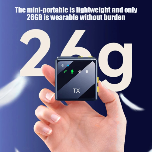 Redução de ruído inteligente 2.4G Chip Wireless Lav 2