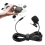 Microfone de lapela com microfone estéreo e áudio mini com fio 6