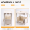 Bookshelf Shelf Children'S Toy Storage Rack Multi- 9