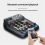 Professionele 4-kanaals USB-audio-mixer console wit 3