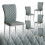 AINPECCA (PU, 6) Light Luxury Dinning Chair Office Backrest Bedroom 1