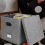 Vinyl Record Storage Box with Lid and Handles, LP 5