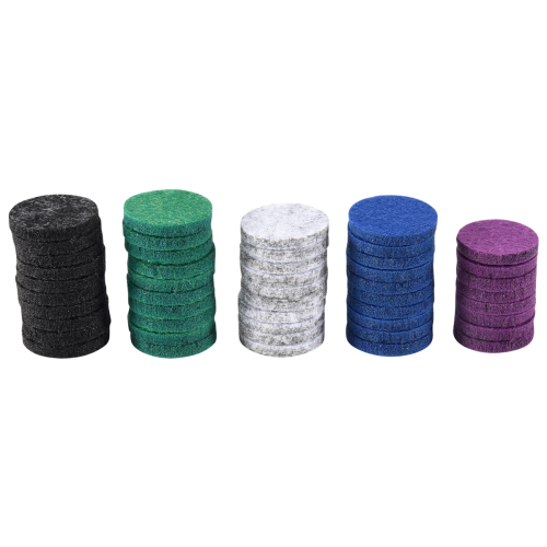Wasbare navulpads Vilt Diameter 22mm voor Auto's 2