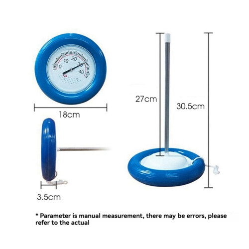 Undervands-termometer Stor flydende plade Vand 2