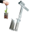 Bulb Planter Tool Stainless Steel, Garden Seedling 3