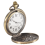 Retro Antik Bronze Spinnennetz Muster Taschenuhr 7