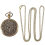 Retro Antik Bronze Spinnennetz Muster Taschenuhr 2
