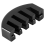 Rubber Mute 4/4 Violin Fiddle slight Practice Blac 2