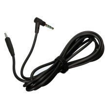Cabo de áudio de 1,5 m de 2,5 a 3,5 mm para QC25 Quiet Comfo