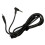 Cabo de áudio de 1,5 m de 2,5 a 3,5 mm para QC25 Quiet Comfo 2