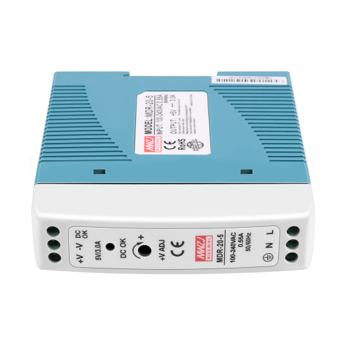 MDR-20 5V 20W DIN-skinne strømforsyning AC-DC-driver v
