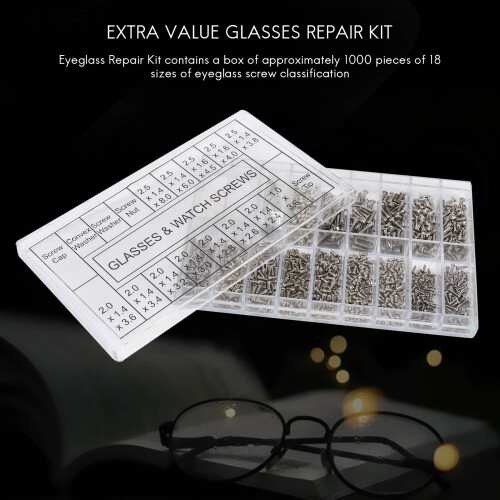 Assorted Size Screws For Watch Clock Eye Glasses O 2