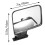 Espelhos para carrinho de golfe - Universal Folding Side View Mi 6