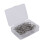 100 Pack Metal Curtain Hooks Drapery Hook Pins wit 6