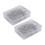 100 Pack Metal Curtain Hooks Drapery Hook Pins wit 2