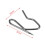 100 Pack Metal Curtain Hooks Drapery Hook Pins wit 9