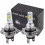 H4 9003 HB2 LED Headlight Bulbs Kit High Low Beam 4