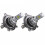 H4 9003 HB2 LED Headlight Bulbs Kit High Low Beam 7
