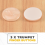 Lot de 3 bouchons de valve pour trompette 7