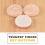 Lot de 3 bouchons de valve pour trompette 6