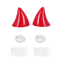 Acessórios de decoração de canto de chifre de capacete de motocicleta