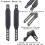 8PCS Exercise Bike Pedal Straps, Adjustable Straps 3