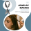 Treccia per capelli in bronzo antico vintage con barba e dreadlock 7