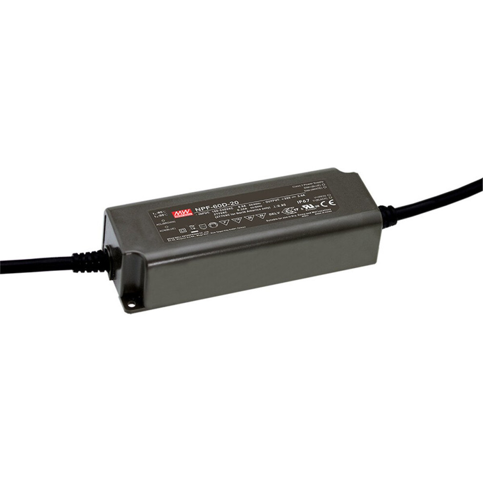 [Powernex] Mean Well Npf-60D-48 48V 1.25A 60W Single Output Switching With Pfc Led Power Supply 6276012686899
