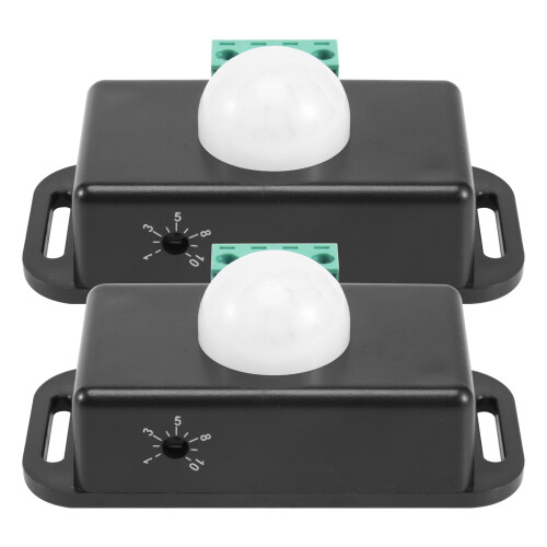 Bewegingssensor schakelaar, 12V 24V PIR LED schakelaar 2