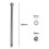 Achterpendel Bout-as 90305-GE8-003, 52101-HP1- 8