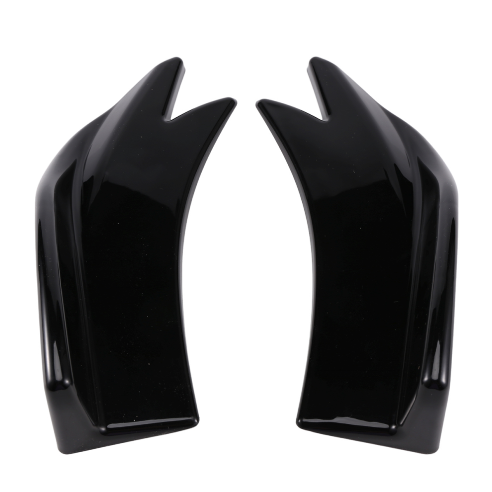 27Cm Car Rear Bumper Spoiler Canards Fins Anti-Cra 4853243569508