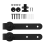 Cabinet Sliding Barn Door Hardware Kit Super Mini 4
