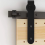 Cabinet Sliding Barn Door Hardware Kit Super Mini 7